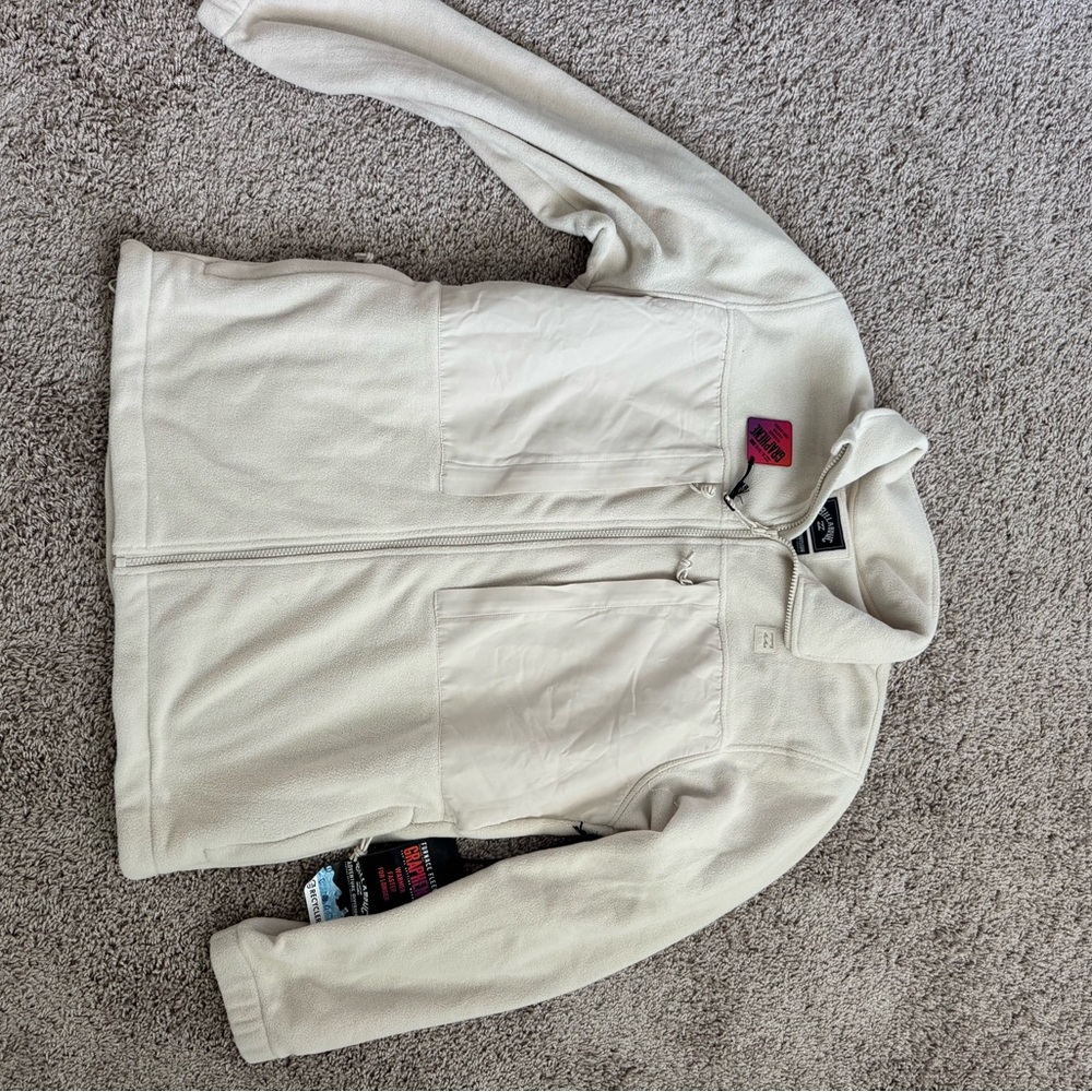 Billabong Adventure Division Canyon Graphene Furnace Fleece Zip Medium Cream
